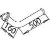 DINEX 50290 Exhaust Pipe